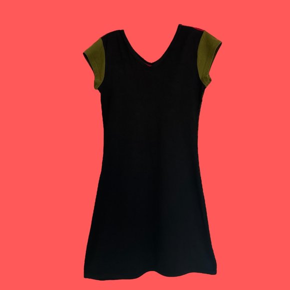 Little Kathmandu Dress Cotton Nepal Colorful Hippie S / M EUC Short Sleeves - Picture 2 of 11